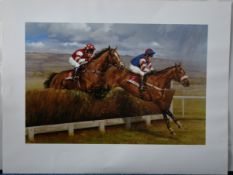 Cheltenham - Limited Edition print. Signed by Graham Isom.