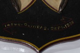 Blue Ensign Plate. From the Lester Piggott collection.