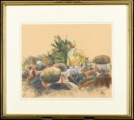 Original Pastel Painting by the Alan Brassington
