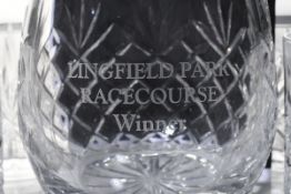 Winners Trophy Lingfield Park, from Lester Piggott Collection.