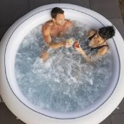 (15/R1/P) RRP £490. Lay Z Spa Vegas Airjet 4-6 Person Hot Tub. Dimensions: (L196x W196x D61cm). S...