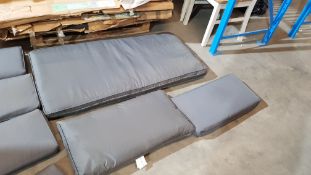 (133/5F) 11x Items. 8x Mixed Garden Furniture Cushions. 1x CleverSpa Sorrento Hot Tub Cover. 1x C...