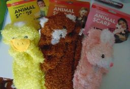 24 Children's Animal Scarfs 3 Different Types RRP About £4.99 Each