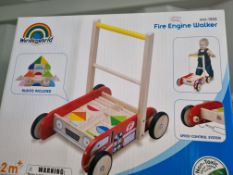 Wonderworld Fire Engine Children's Walker