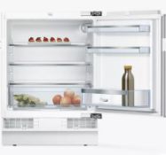 ITEM_DESCRIPTION - Bosch Serie 6 KUR15AFF0G Integrated Under Counter Fridge - Grading Info. -...