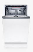 ITEM_DESCRIPTION - Bosch SPV4EMX21G Fully Integrated Slimline Dishwasher - Grading Info. - R...