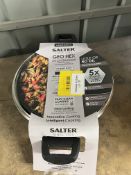 Salter GEO HEX 24CM Stock Pot. RRP £28.00 - GRADE U