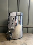MSV Small Bathroom Bin. RRP £24.99 - GRADE U