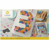 Wilton Alphabet Letters & Number Cake Tin Set. RRP £29.99 - GRADE U