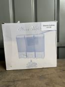 3 Port Soap Dispenser. RRP £22.99 - GRADE U