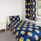 SCOTTISH FA Scotland Football Bedding Single Duvet Set. RRP £19.99 - GRADE U