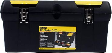 Stanley 24inch Toolbox. RRP £30.00 - GRADE U