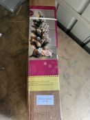 Pre Lit Frosted Fir Christmas Tree 70CM. RRP £39.99 - GRADE U