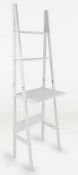 (103/7D) Lot RRP £100. 2x White Ladder Desk RRP £50 Each. (H160x W63x D45.5cm).