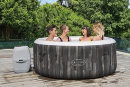 (21/P) RRP £200. Lay Z Spa Bahamas Airjet Hot Tub. 120 Surrounding Massage Air Jets. Comfortably...