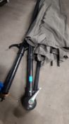 (128/5B) RRP Circa £100. Cantilever Parasol Grey. (Main Body Only)