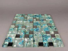 2 Square Metres - High Quality Glass/Stainless Steel Mosaic Tiles