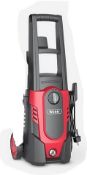 (43/Mez/R1E) RRP £119. Webb Dynamic 1500W Pressure Washer & Accessories Kit. Motor Provides Up to...
