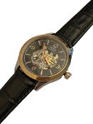 Rotary Skeleton Automatic Mens Watch - Ex Demo or Return Stock from our Private Jet Charter