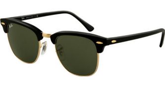 Rayban Clubmaster Gold/Glit Sunglasses - Ex Demo or Surplus Stock from our Private Jet Charter
