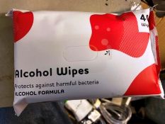 20 Packs of 40 Alcohol Wipes