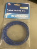 10X 1M Blue Neutral Sleeving