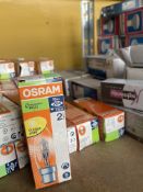 10X Osram Eco Classic Candle Lamps