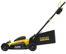 (101/Mez) RRP £400 When Complete. 51cm 36V Stanley Fatmax Electric Lawnmower SFMCMW2651. (Main Bo...