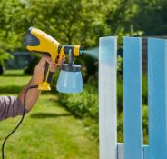 (163/Mez) Lot RRP £185. 4x Items. 1x Wagner W100 Wood & Metal Sprayer RRP £65. 1x Powerbase 20V C...