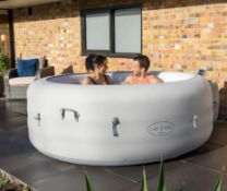 (10/Mez) RRP £599. Lay Z Spa Vegas Airjet 4-6 Person Hot Tub. Soothing 140 AirJet Massage System...