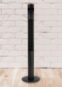 (198/Mez) 3x Arlec Fan Items. 1x 46î Black Tower Cobra Fan RRP £75. 1x 38î White Tower Fan RRP £...