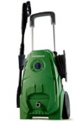 (105/Mez) RRP £79. Powerbase 1850w Electric Pressure Washer. 1850 Watt Motor. 130 Bar Maximum Wor...