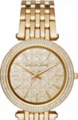 Michael Kors MK3398 Darci Gold Tone Stainless Steel Ladies Watch