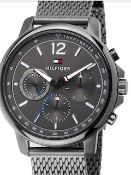 Tommy Hilfiger Men's Multi Dial Quartz Watch With Stainless Steel Strap 1791530