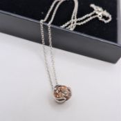 Sterling Silver Gemstone Pendant New with Gift Pouch