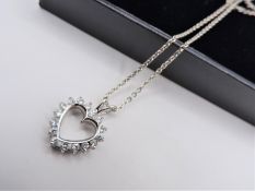 Sterling Silver Gemstone Pendant Necklace New with Gift Pouch