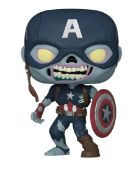 (83/10D) Lot RRP Approx £120. 8x Marvel Funko Pop Vinyl Figures. To Include _ 3x Zombie Captain A...