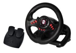 (29/10A) Lot RRP £209.97. 3x Numskull Racing Wheel And Pedals RRP £69.99 Each. (For PS4, PS3, Xbo...
