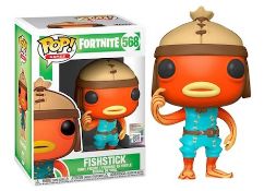 (84/10D) Lot RRP £112. 8x Fortnite Fishstick Funko Pop Vinyl Figure RRP £14 Each.