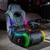 (16/P) RRP £199.99. X Rocker Cosmos RGB 2.1 Gaming Chair. Dimensions: (W65 x L83 x H83cm). (Unit...