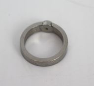 CZ Stainless Steel Ring