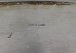 Vintage Galleried Silver Plated Tray