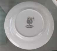 Royal Worcester Grosvenor White & Gold Part Dinner Service
