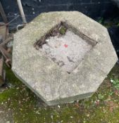 Stone Effect Bird Bath