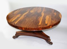 Fine William IV Sabina Wood Centre Table c.1830