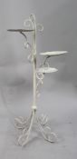Vintage Painted Metal Stand