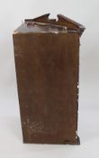 Vintage Late 20th c. Mahogany Glazed Corner Cabinet
