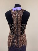 Rose Gold Pageant Dress From Rachel Allen Size 8