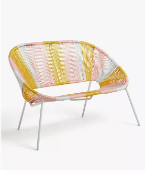 John Lewis & Partners Salsa 2-Seater Garden Sofa
