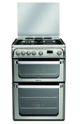 Hotpoint HUG61X Ultima Gas Cooker, Stainless Steel